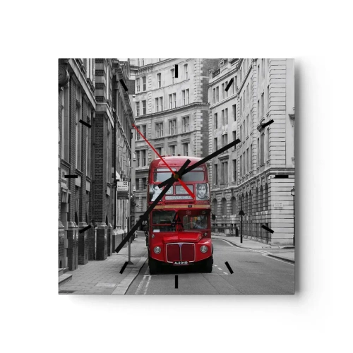 Zegar ścienny - Codzienność nie musi być szara - 40x40 cm