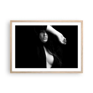 Plakat w ramie jasny dąb - Szkoła uwodzenia - 70x50 cm