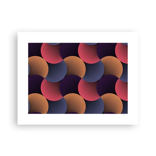 Plakat - W kolistym rytmie - 40x30 cm