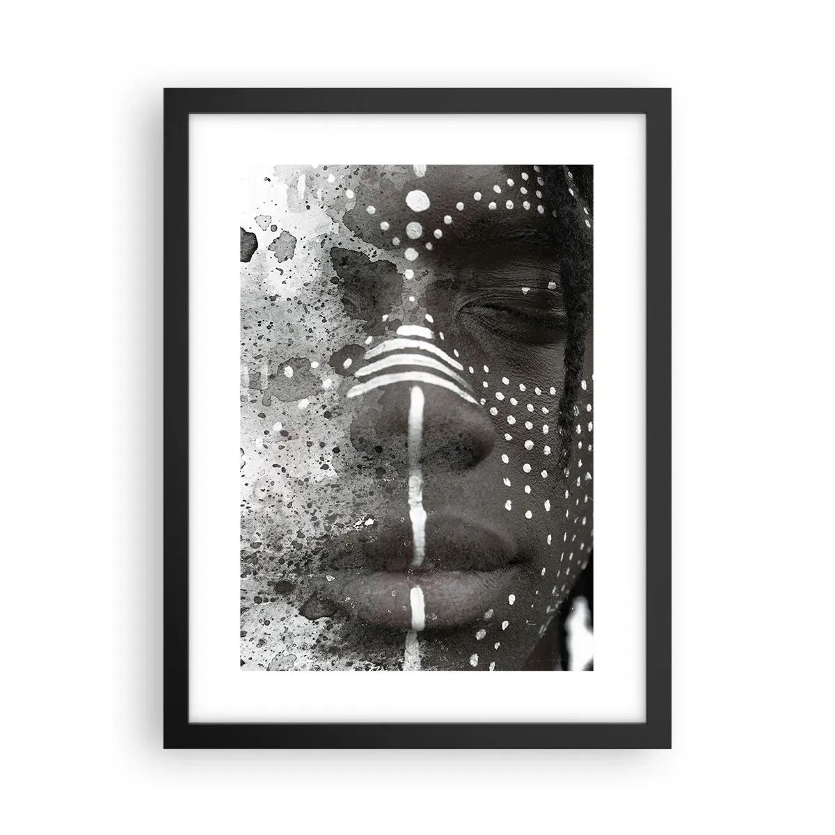 Plakat w czarnej ramie - Odkryj pierwotnego ducha - 30x40 cm