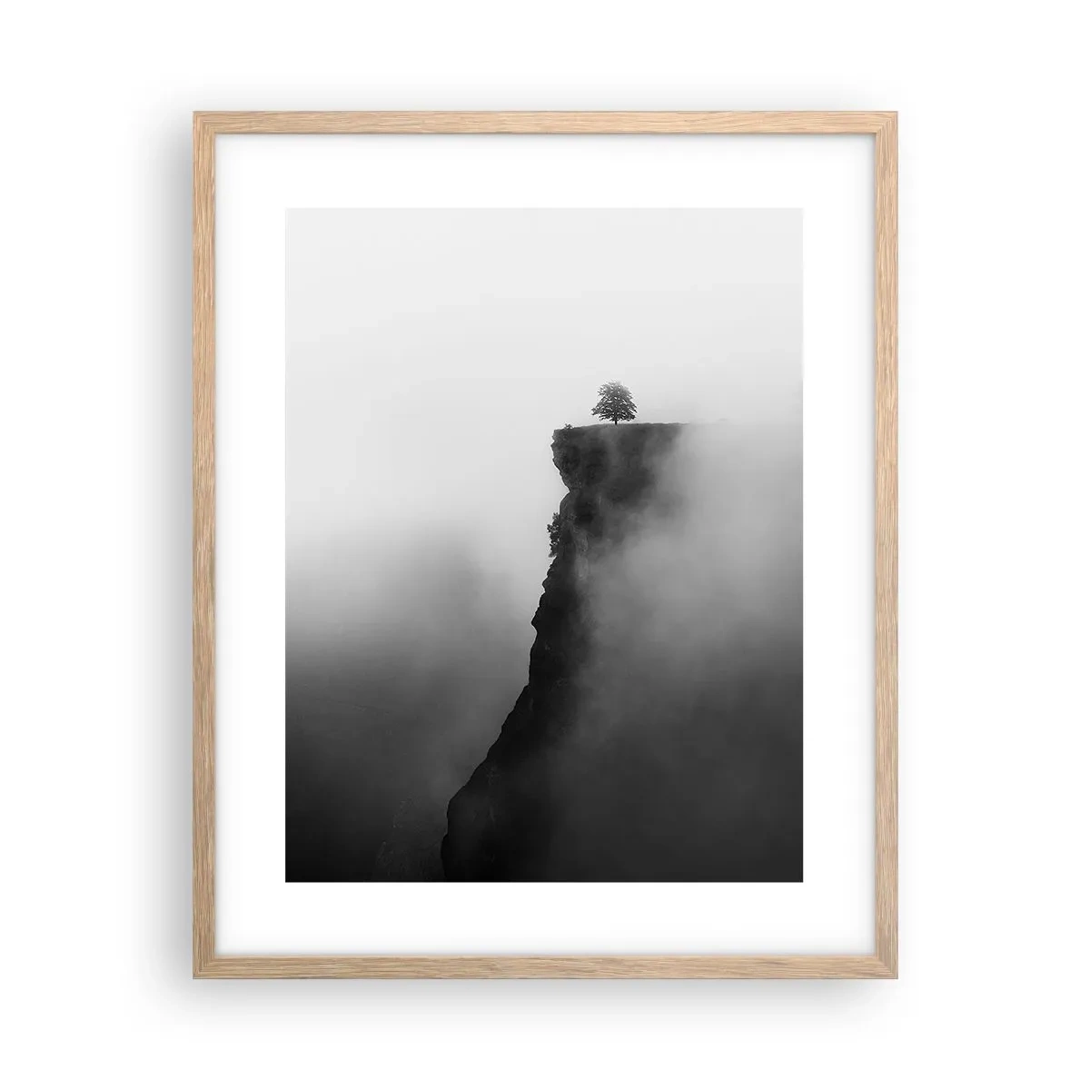 Plakat w ramie jasny dąb - Na skraju świata - 40x50 cm