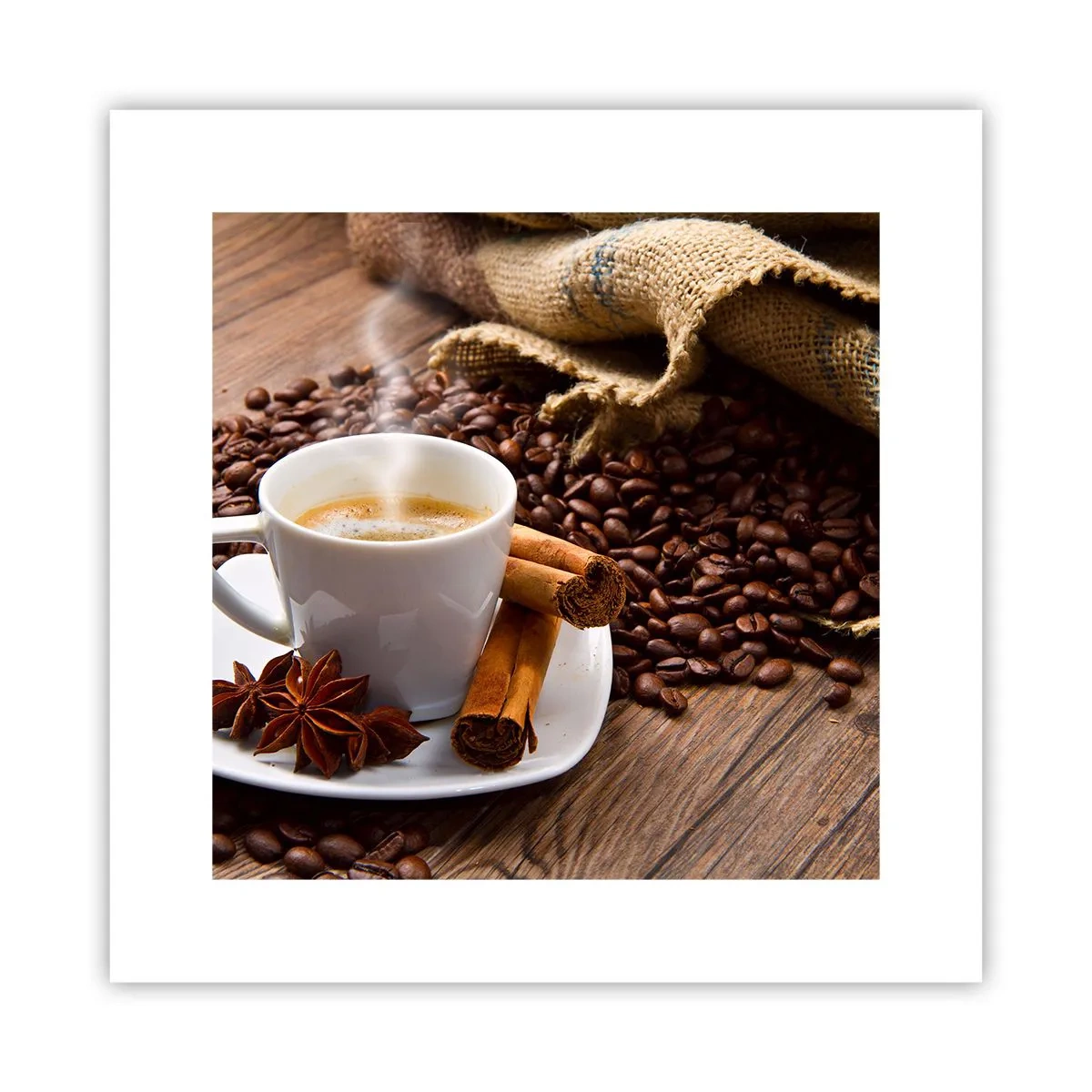 Plakat - Korzenny smak i aromat - 30x30 cm