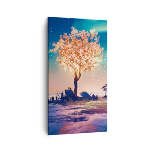 Obraz na płótnie - Natura nie przemija - 45x80 cm