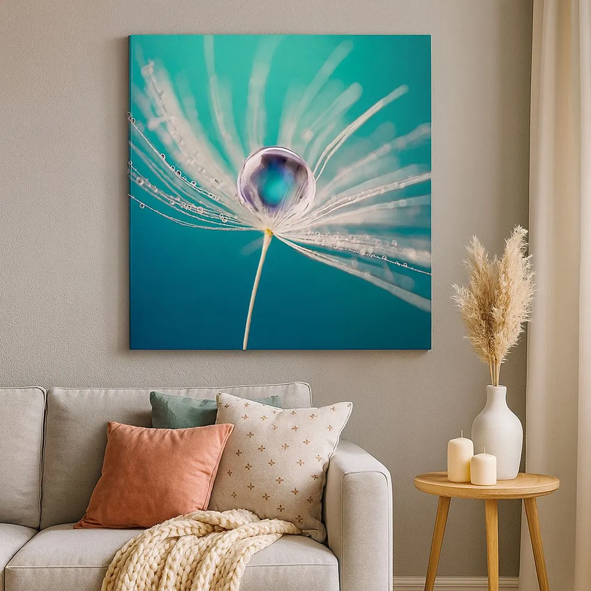 Obraz na płótnie - Mistyczna chwila - 30x30 cm