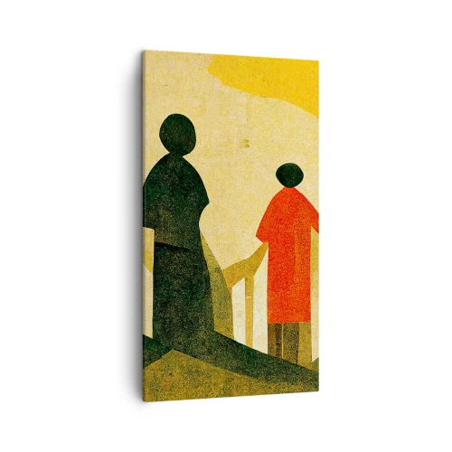 Obraz na płótnie - Jeszcze daleka droga - 45x80 cm
