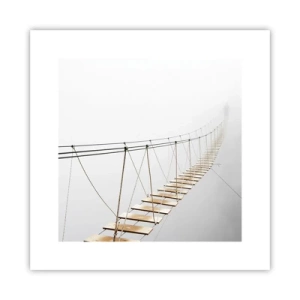 Plakat - Dokąd cię zaprowadzi? - 30x30 cm