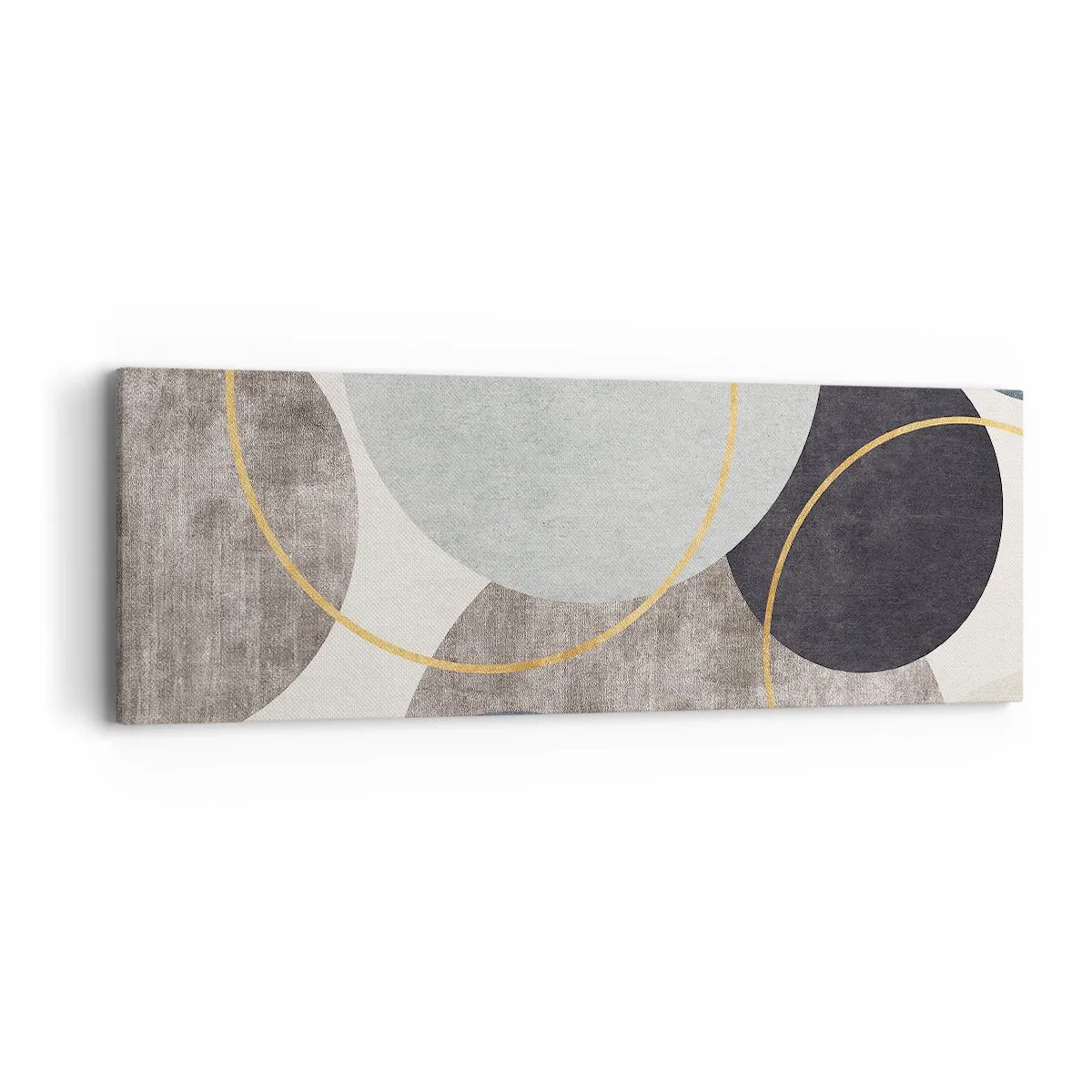 Obraz na płótnie - Koło za kołem - 90x30 cm