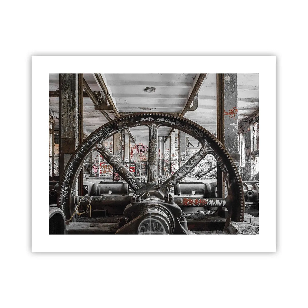 Plakat - Sekretne życie fabryki - 50x40 cm