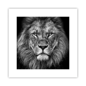 Plakat - W stroju koronacyjnym - 30x30 cm