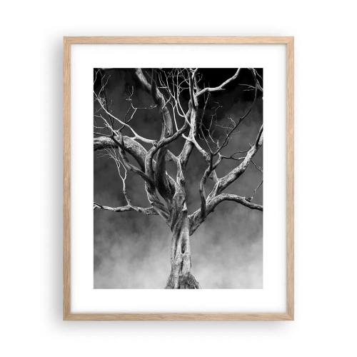 Plakat w ramie jasny dąb - Pierwotne i święte - 40x50 cm