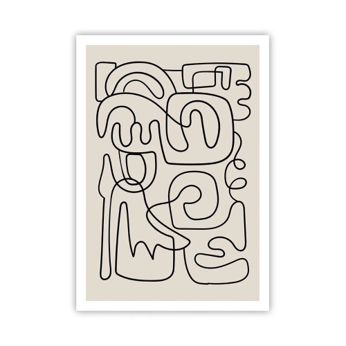 Plakat - Po śladzie - 70x100 cm