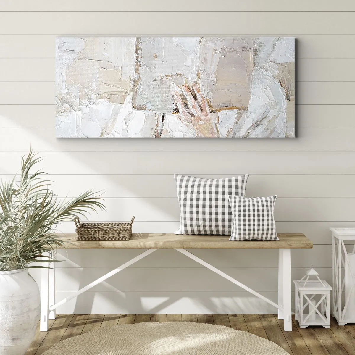 Obraz na płótnie - W innym świecie - 100x40 cm