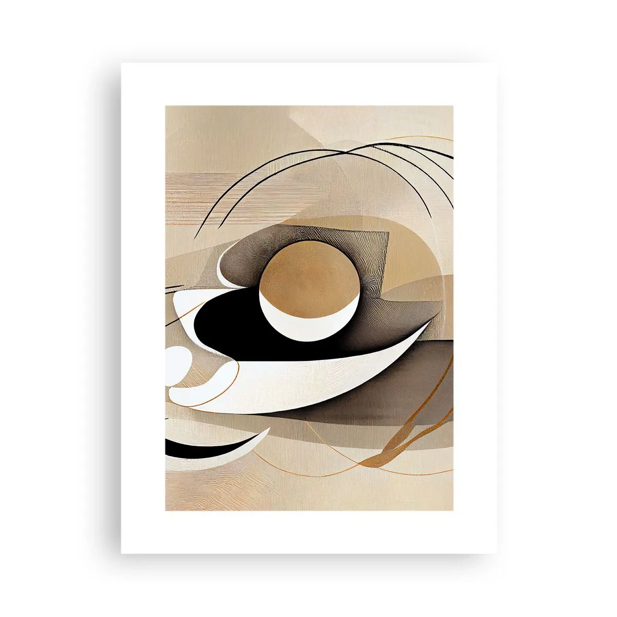 Plakat - Kompozycja: istota rzeczy - 30x40 cm