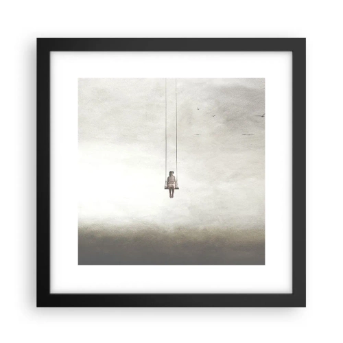 Plakat w czarnej ramie - Dziecko w nas - 30x30 cm