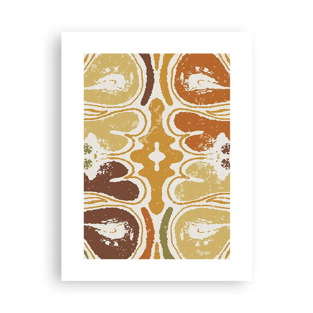 Plakat - Abstrakcja sentymentalna - 30x40 cm