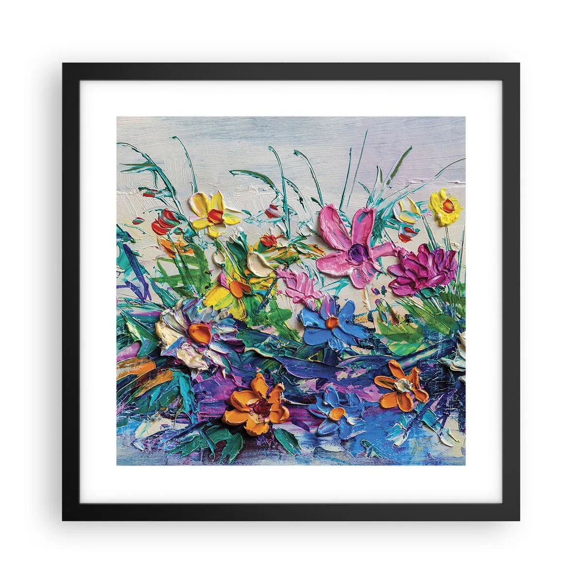 Plakat w czarnej ramie - Wcale nie-martwa natura - 40x40 cm