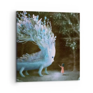 Obraz na płótnie - Fantastyczne spotkanie - 70x70 cm