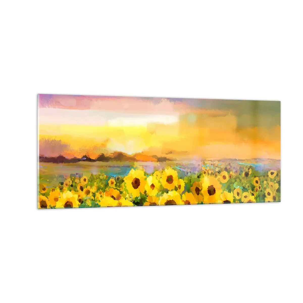 Obraz na szkle - Samo słońce zstąpiło na ziemię - 100x40 cm