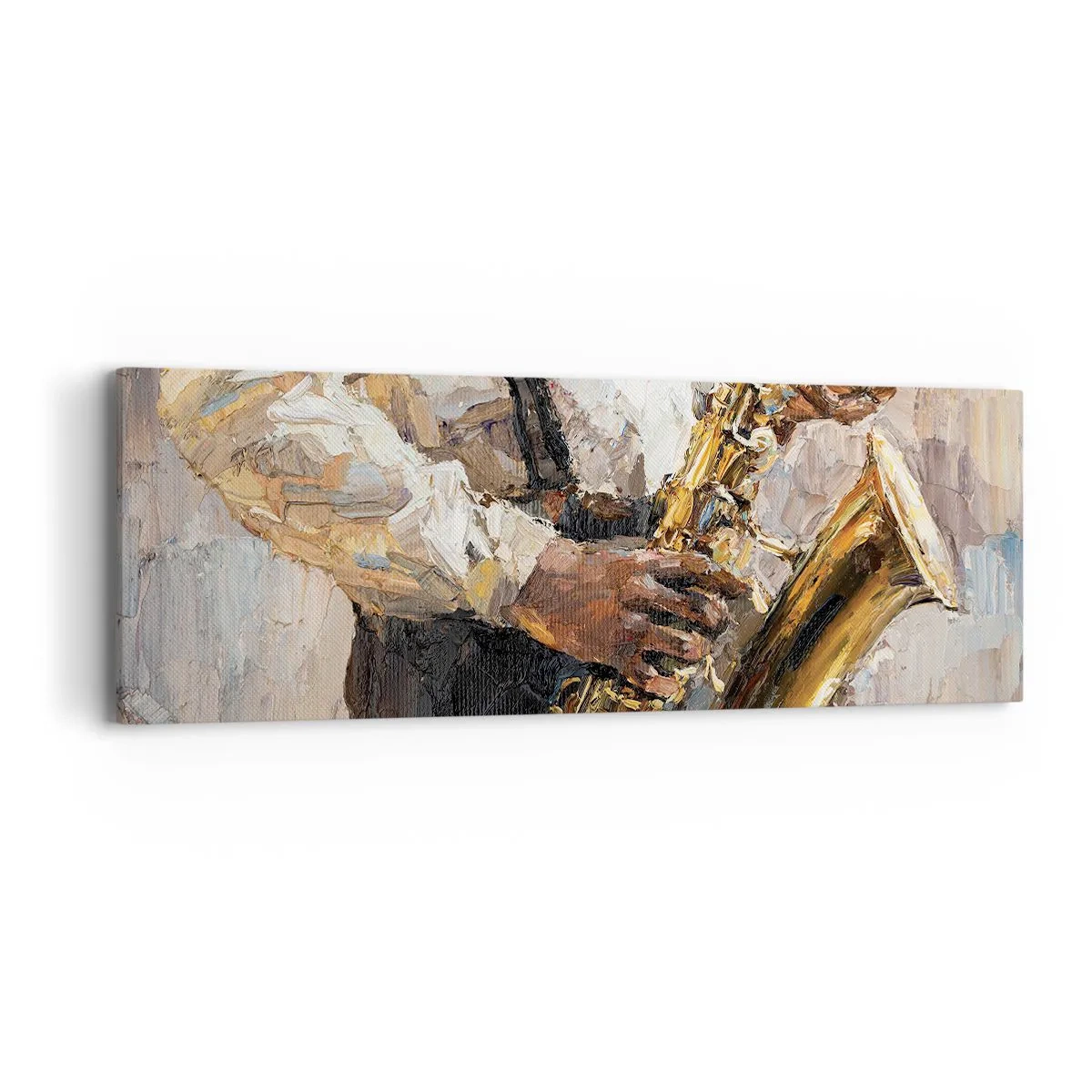 Obraz na płótnie - Czas na solo - 90x30 cm