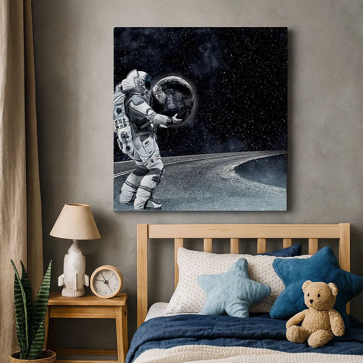 Obraz na płótnie - Na Mlecznej Drodze - 30x30 cm