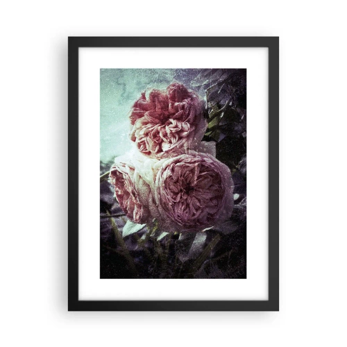 Plakat w czarnej ramie - W romantycznym klimacie - 30x40 cm