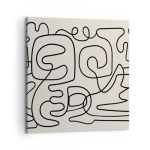 Obraz na płótnie - Po śladzie - 50x50 cm