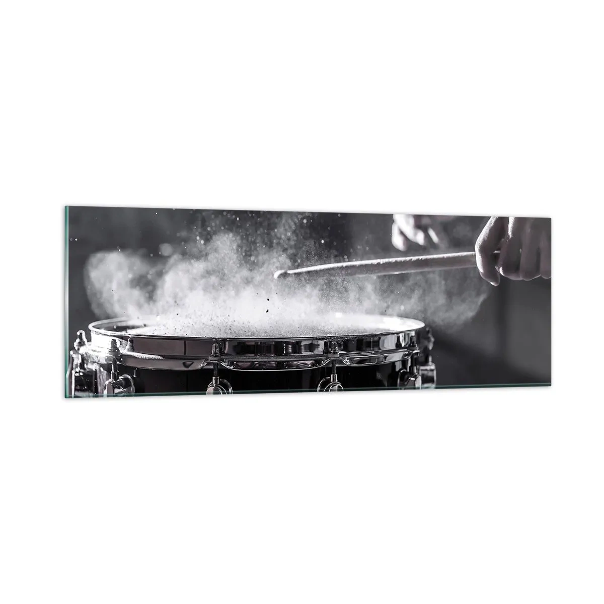 Obraz na szkle - Puls muzyki - 90x30 cm