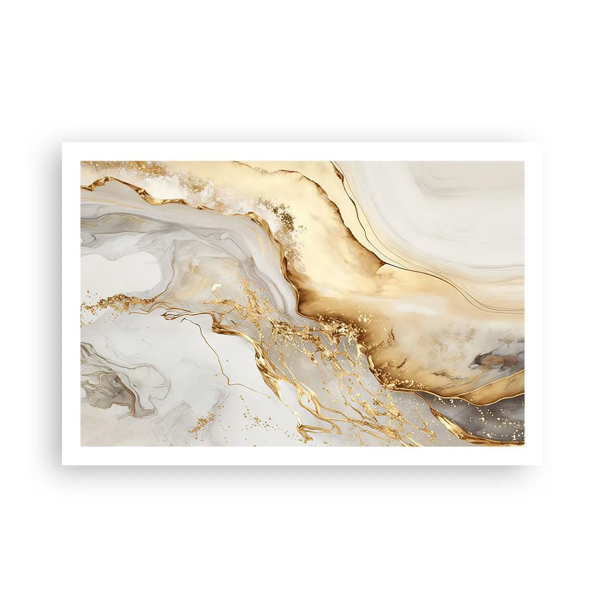 Plakat - Abstrakcja: piękno i dobro - 91x61 cm