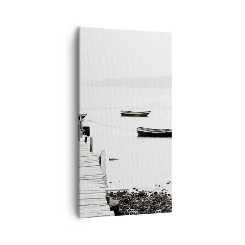 Obraz na płótnie - Nad wodą cichą i czystą - 55x100 cm