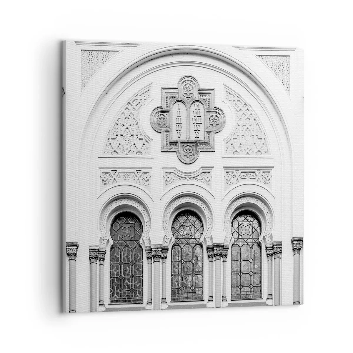 Obraz na płótnie - Na pograniczu kultur - 50x50 cm