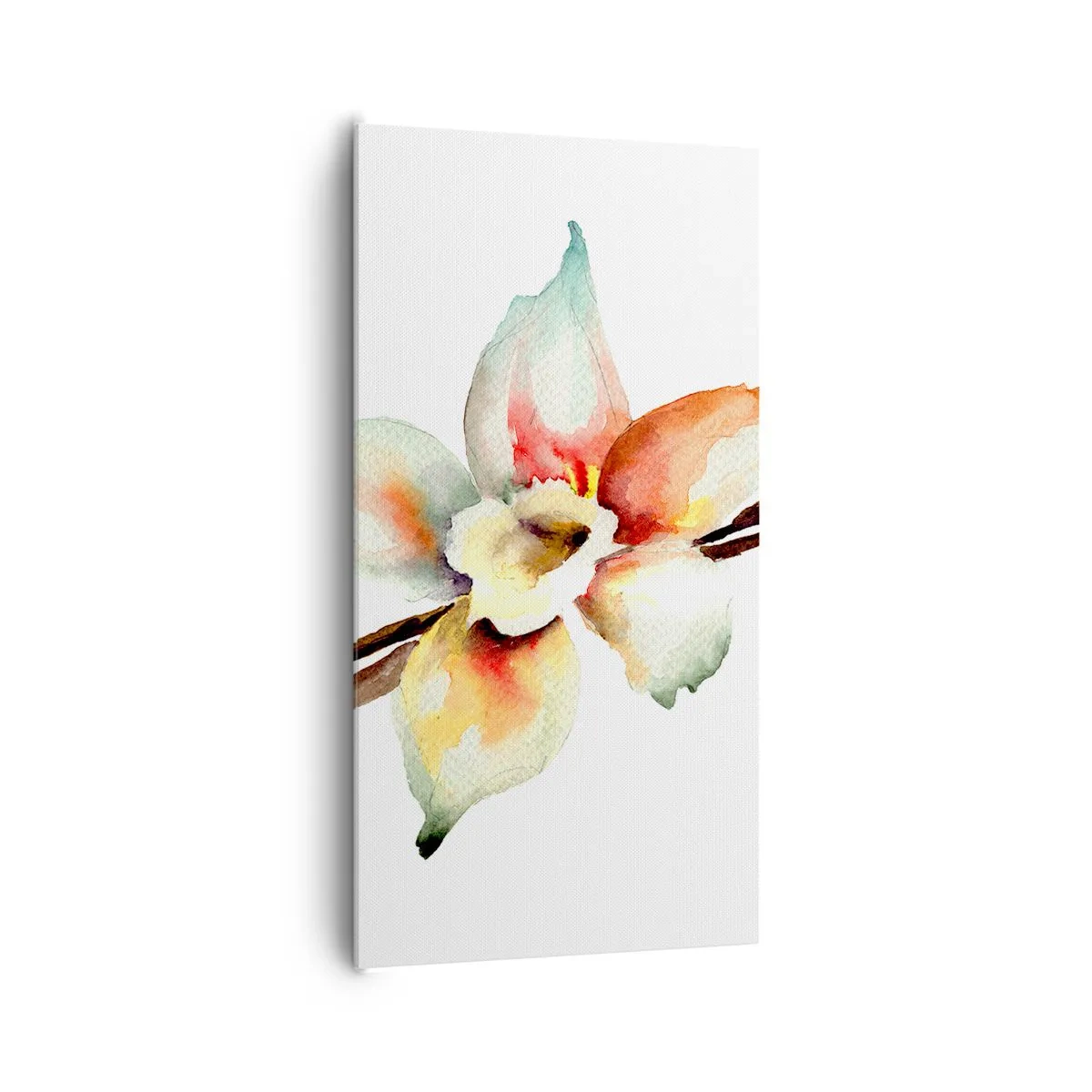 Obraz na płótnie - Rozlana farbką słodycz - 65x120 cm