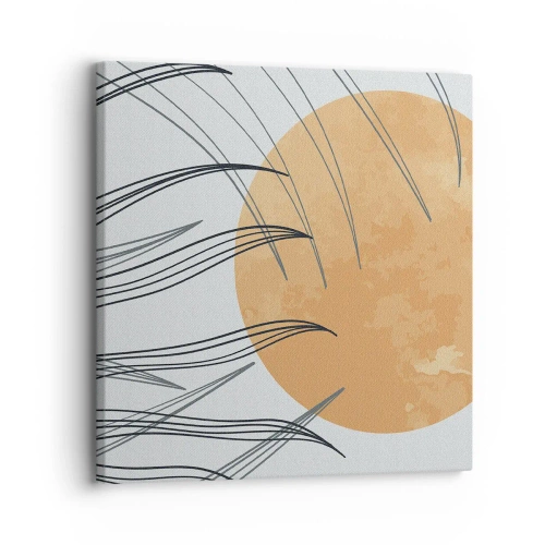 Obraz na płótnie - Zawsze ku słońcu - 30x30 cm