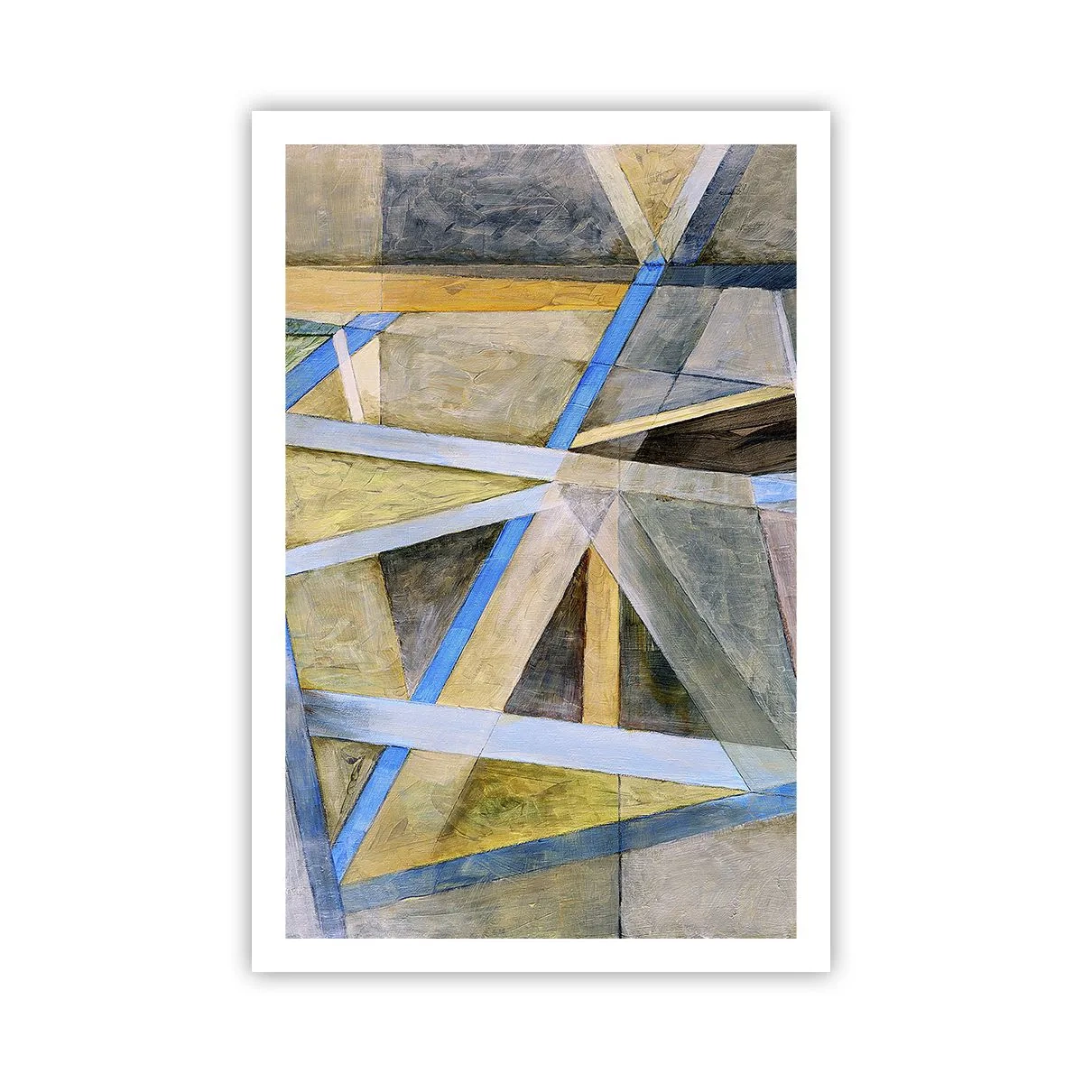 Plakat - Na wprost czy na skos? - 61x91 cm