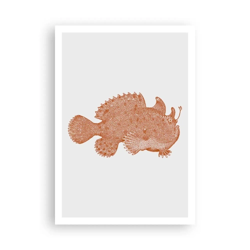 Plakat - A jednak ryba - 70x100 cm