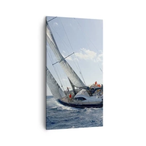 Obraz na płótnie - Niech zwycięży lepszy - 45x80 cm