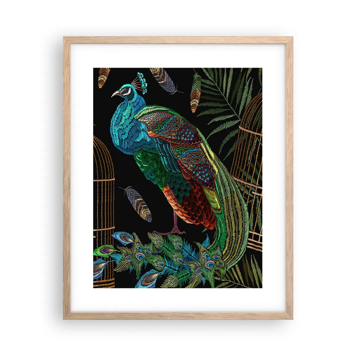 Plakat w ramie jasny dąb - W królewskich szatach - 40x50 cm