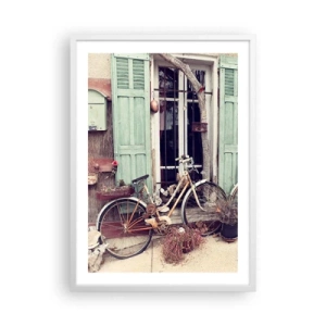 Plakat w białej ramie - Niech żyje prowincja - 50x70 cm