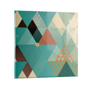 Obraz na szkle - Jedność wielości, wielość jedności - 50x50 cm