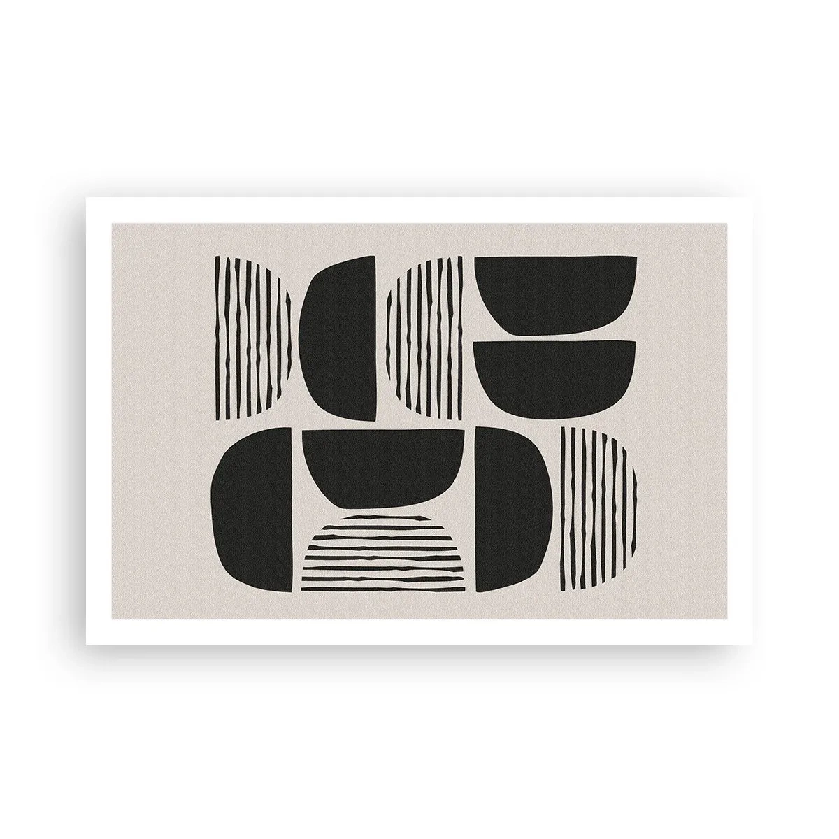 Plakat - Połowiczne układy - 91x61 cm