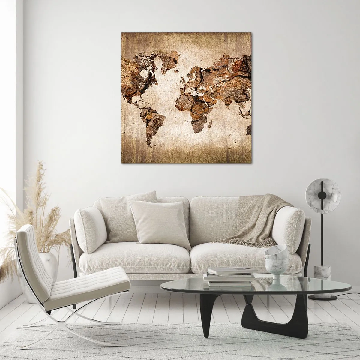 Obraz na szkle - Odkrycie świata - 70x70 cm