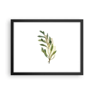 Plakat w czarnej ramie - Wszystko co dobre - 40x30 cm