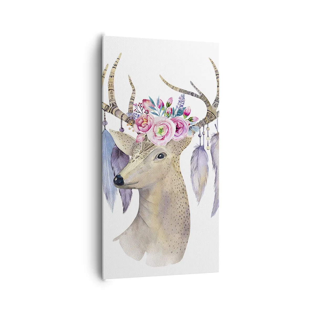 Obraz na płótnie - Przewodnik duszy - delikatny, niewinny - 65x120 cm