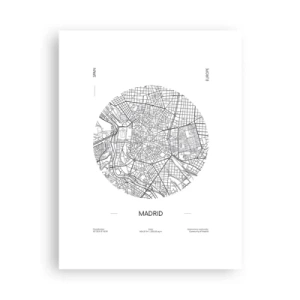 Plakat - Anatomia Madrytu - 30x40 cm