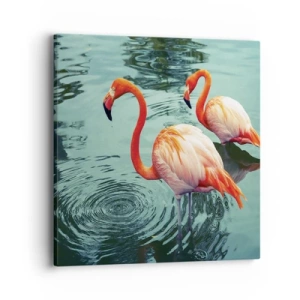 Obraz na płótnie - Jesteśmy teraz w modzie - 40x40 cm