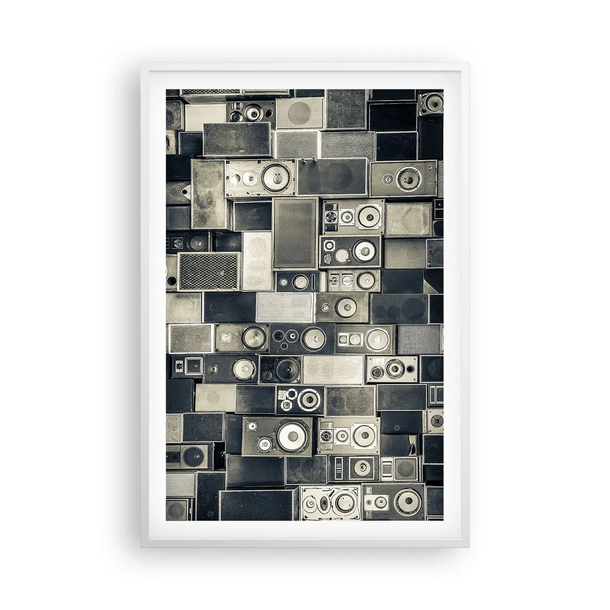 Plakat w białej ramie - I wszystko gra - 61x91 cm