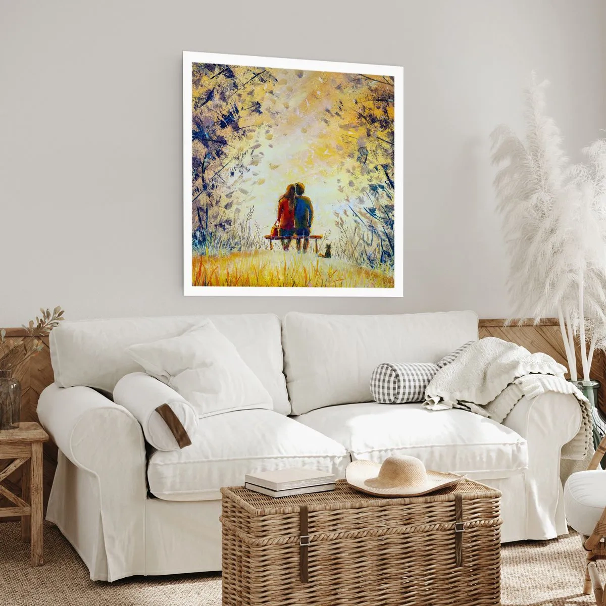 Plakat - Magiczna chwila - 60x60 cm