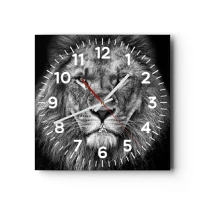 Zegar ścienny - W stroju koronacyjnym - 30x30 cm