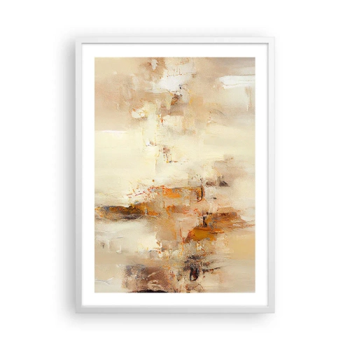 Plakat w białej ramie - Dusza bursztynu - 50x70 cm