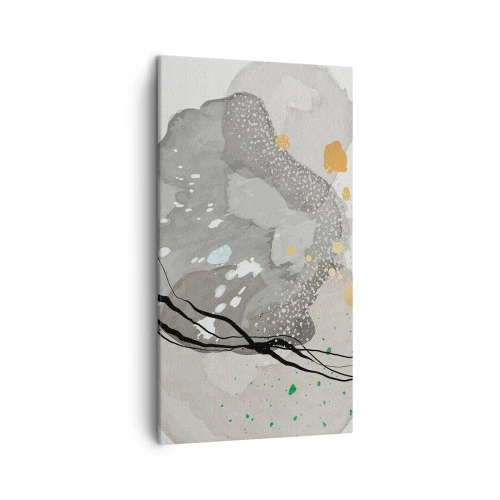 Obraz na płótnie - Kompozycja organiczna - 45x80 cm