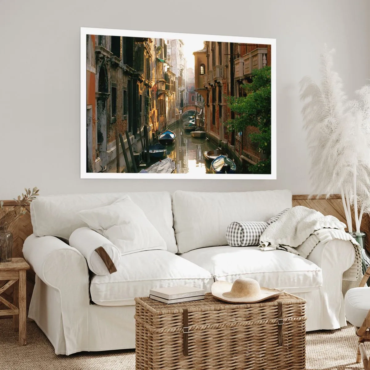 Plakat - W weneckim zaułku - 70x50 cm